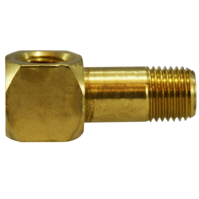 Brass Pipe Fittings - NPTF Long Street Elbows D.O.T. Approved (28